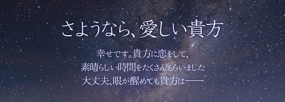 奇跡のように美しい人 OP3